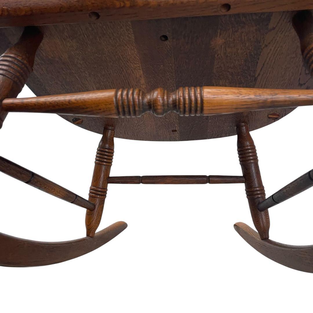 美品　ヴィンテージ　アンティーク　キツツキ ロッキングチェア 飛騨家具