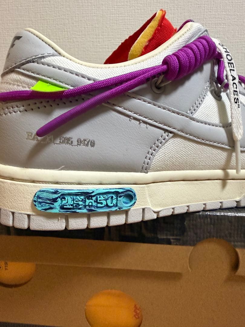 NIKE オフホワイトダンクロー 26.5cm