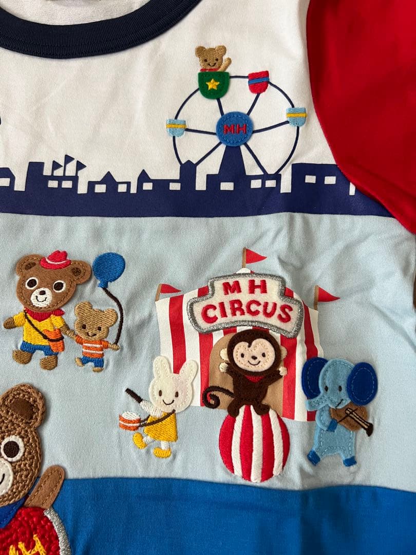 ミキハウス　半袖　Tシャツ 110 日本製 テーマパーク　サーカス