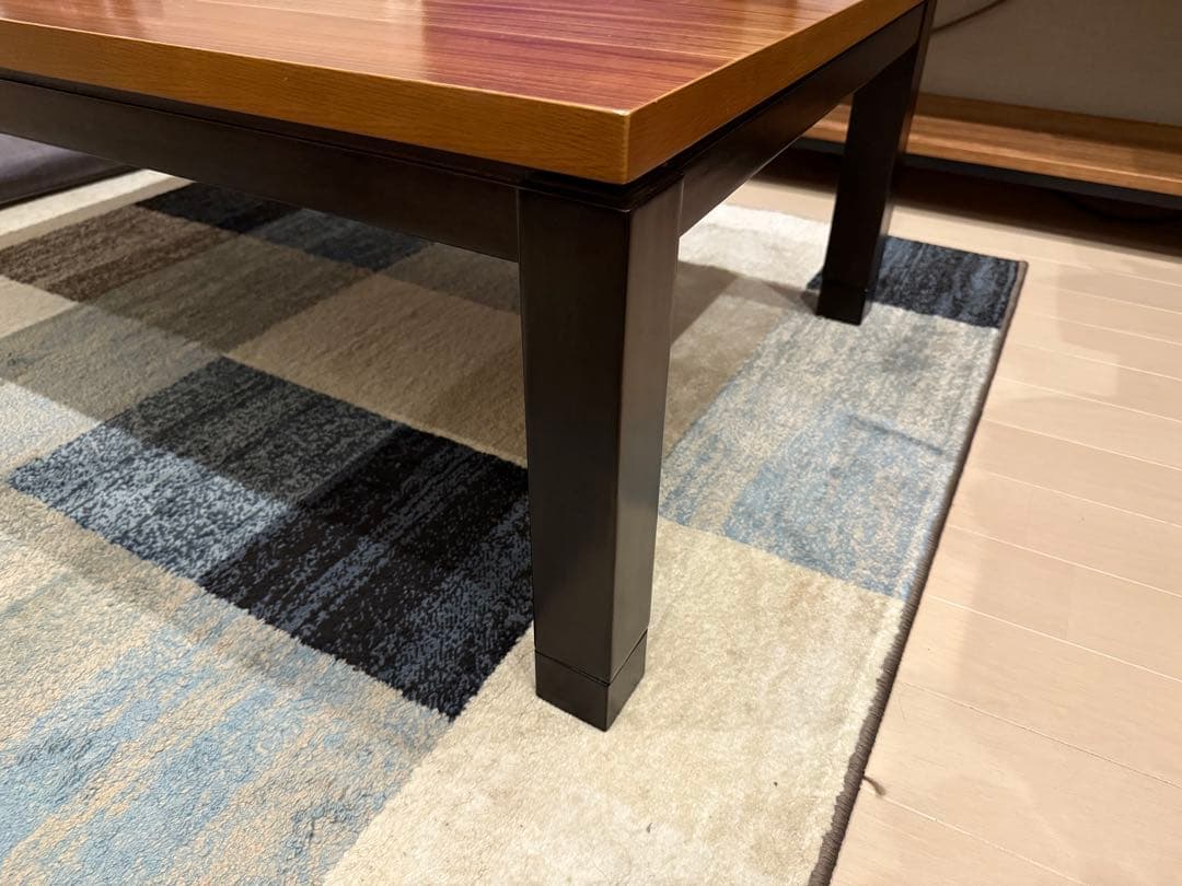 木目調こたつテーブル