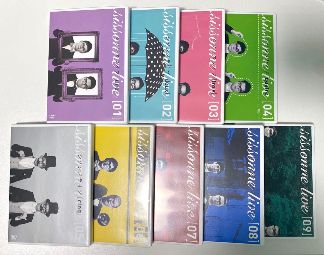 シソンヌ ライブ DVD 9巻セット