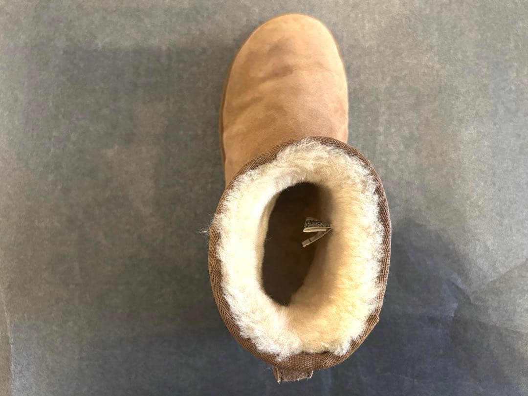 UGGアグ　クラシックミニ5884 24cm ムートンブーツ　ブラウン