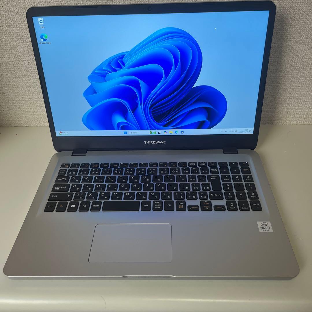 THIRDWAVE 15.6インチノートPC