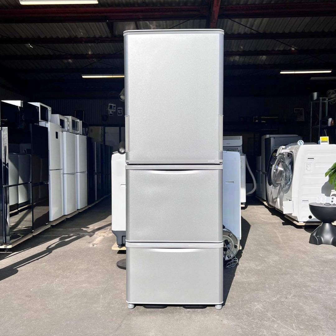 設置まで✨ SHARP どっちもドア冷蔵庫 350L 2021年製