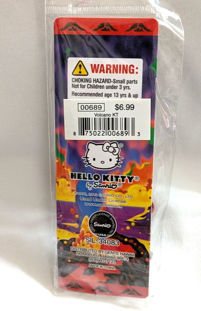 J*_様 日焼けハローキティ ハワイ　キラウエア火山　根付　2012　未開封