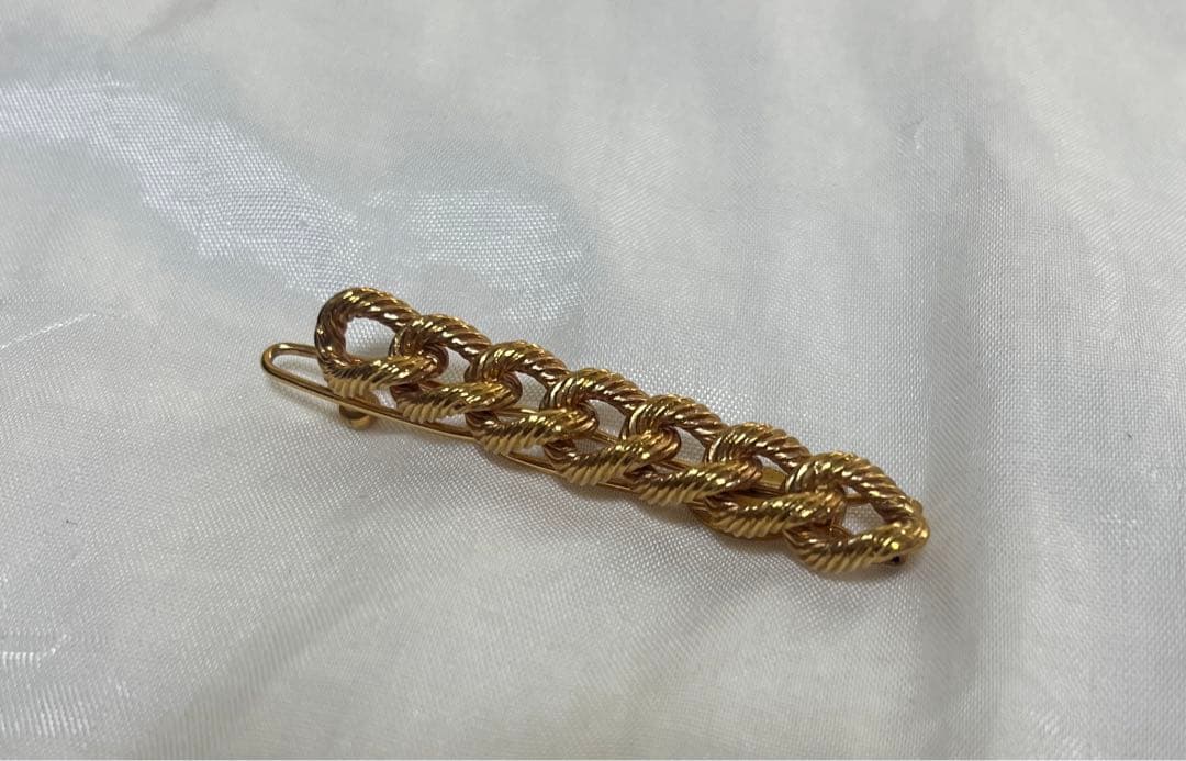 acca ヘアピン　ピンクゴールド