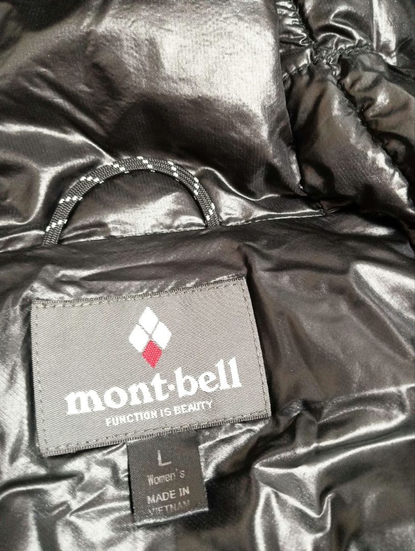 montbell　ブラック　U.L.トラベルダウン コート　レディースL