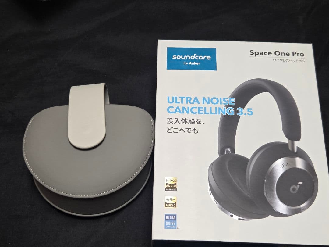 ヘッドホン Anker Soundcore space one pro
