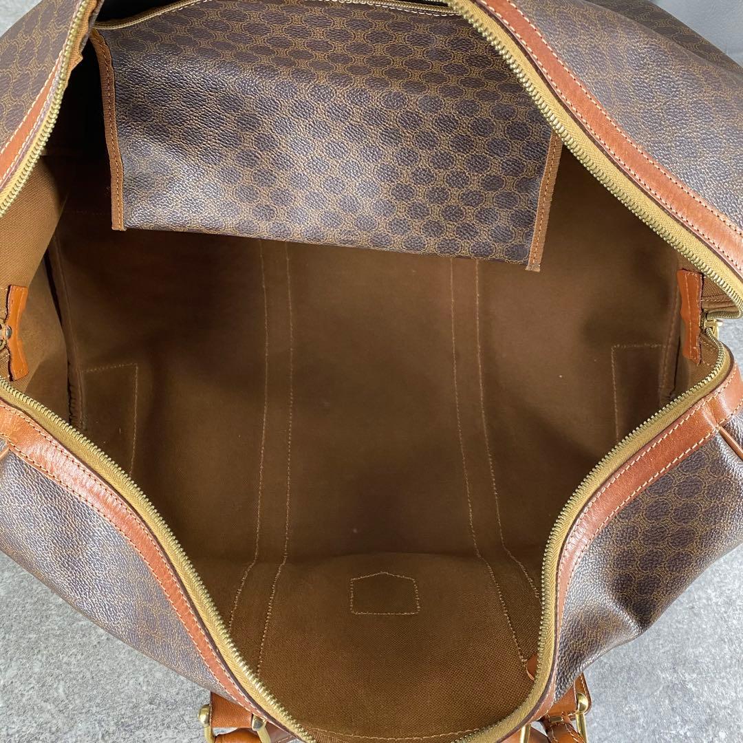 ヴィンテージ CELINE セリーヌ マカダム柄 トリオンフ ボストンバック