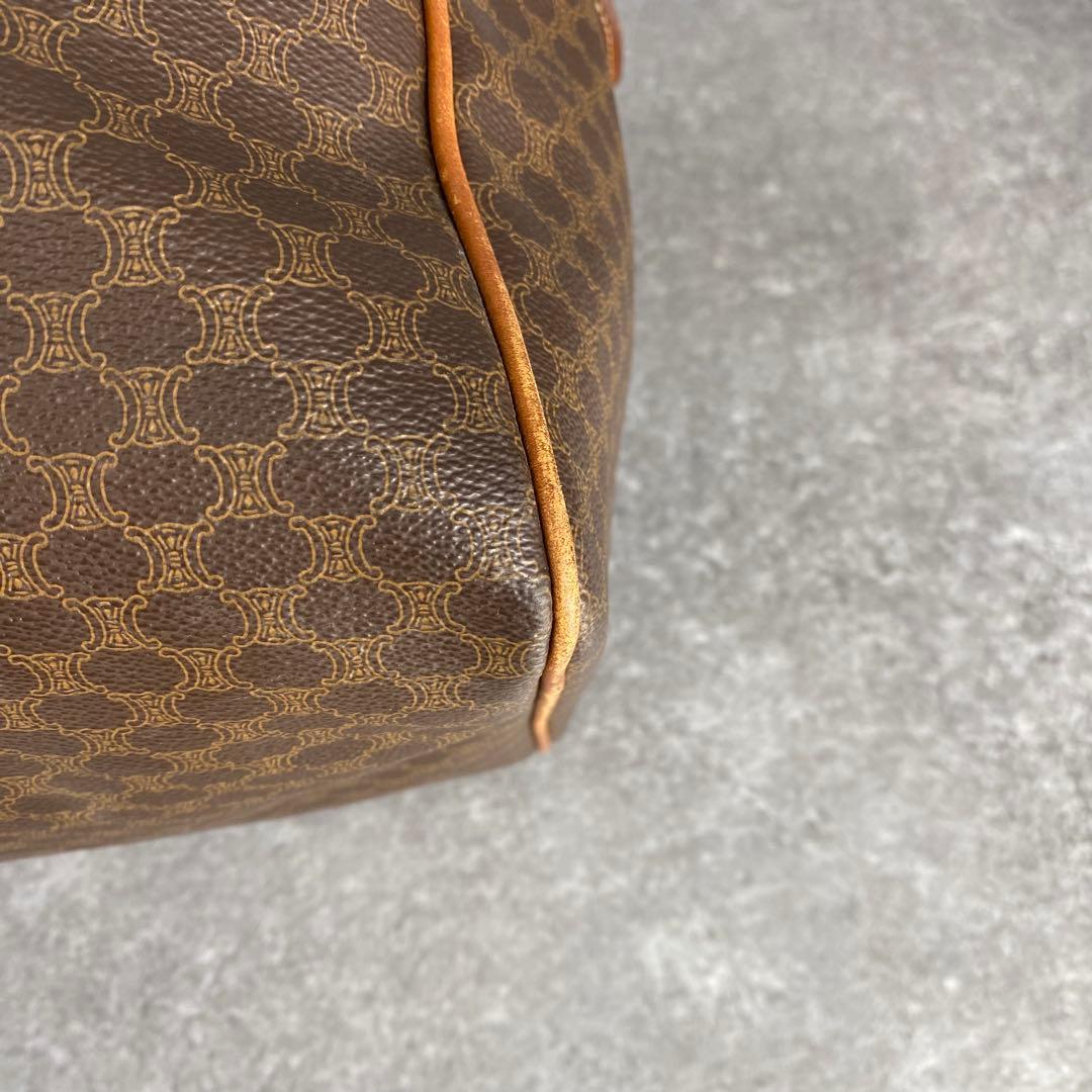 ヴィンテージ CELINE セリーヌ マカダム柄 トリオンフ ボストンバック