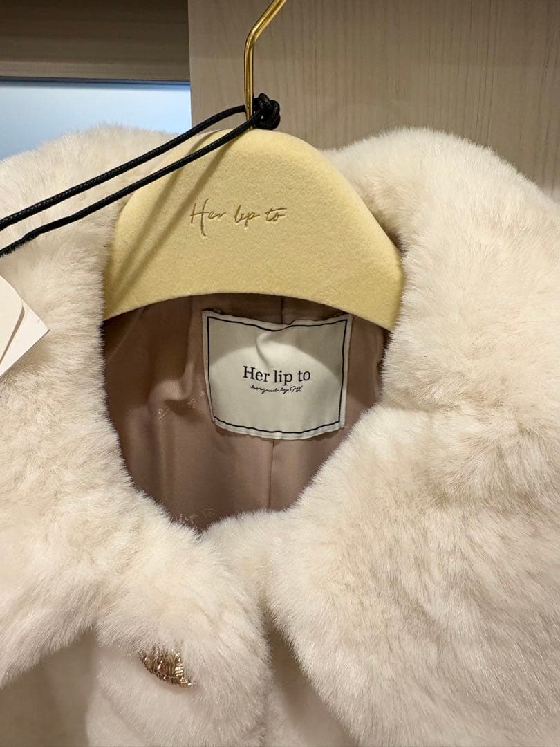 <2/14限定>Her lip to Winter Love Faux Fur