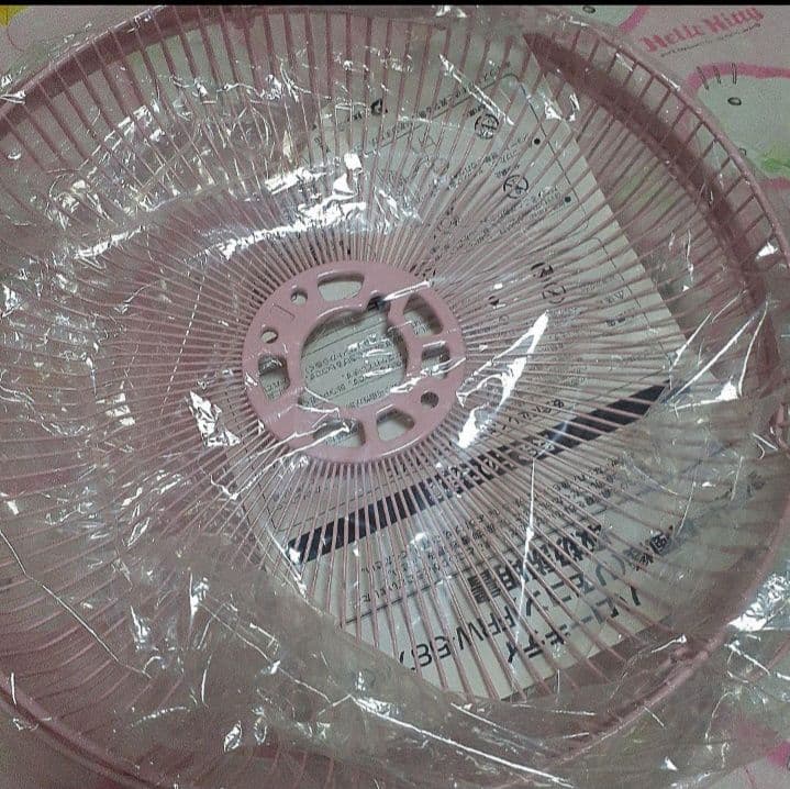 ハローキティ 壁掛け扇風機 ピンク