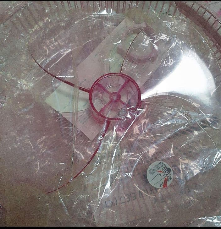 ハローキティ 壁掛け扇風機 ピンク