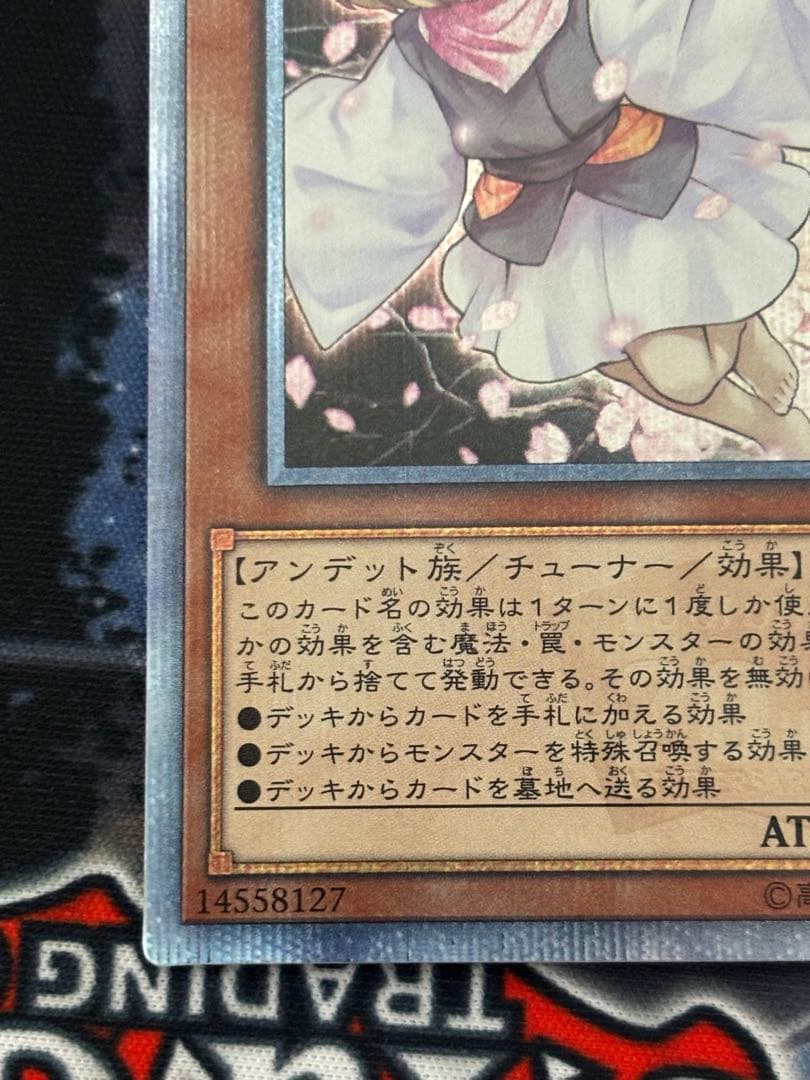 遊戯王 灰流うらら 20thシークレットレア