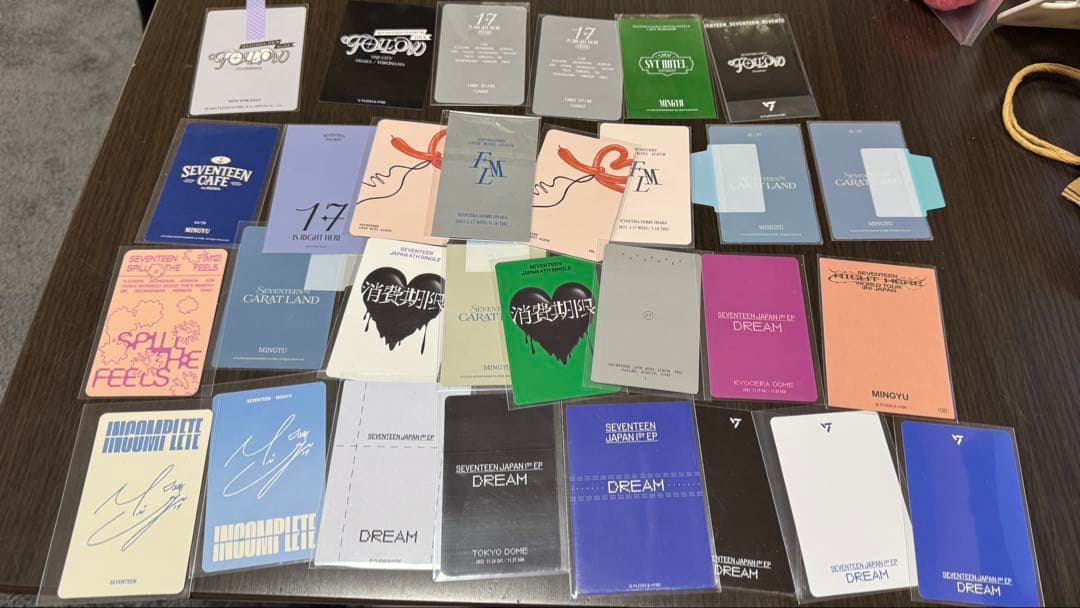 SEVENTEEN ミンギュ トレカ まとめ売り