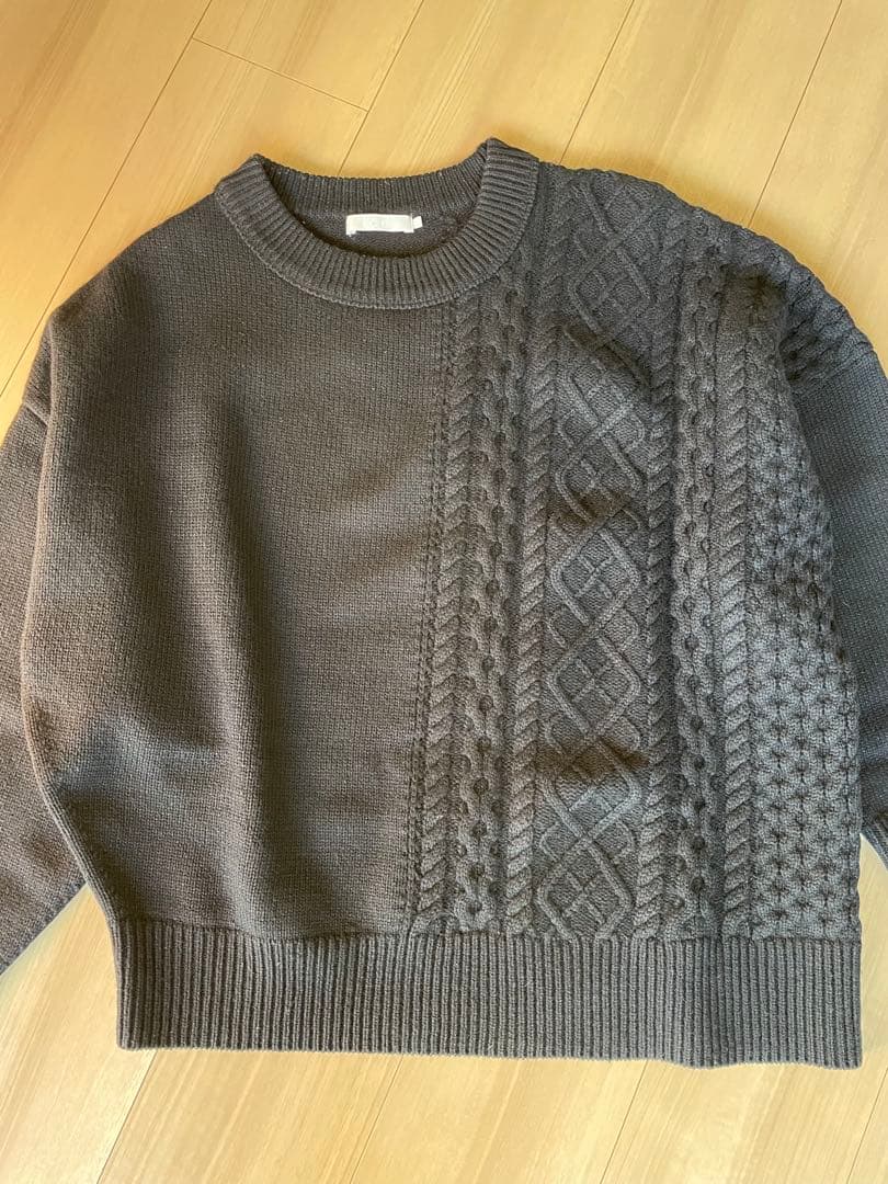 ICB Soft Wool Cashmere Mix ケーブルニット