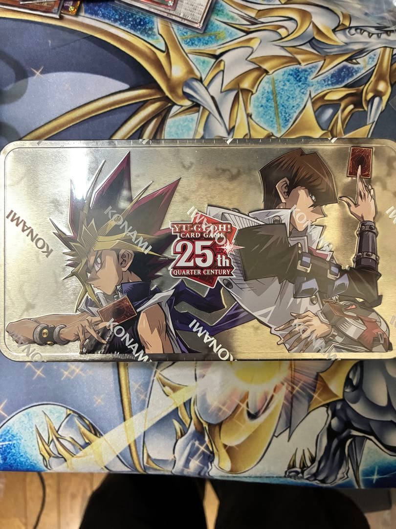 遊戯王　クォーターセンチュリーデュエリストボックス　2024 tin缶　eu