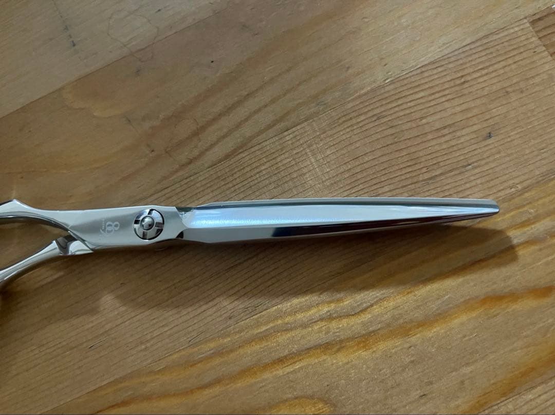 【左用】新品未使用 6.8インチ シザー ハーフ剣型スーパーゴールド【レフティ】