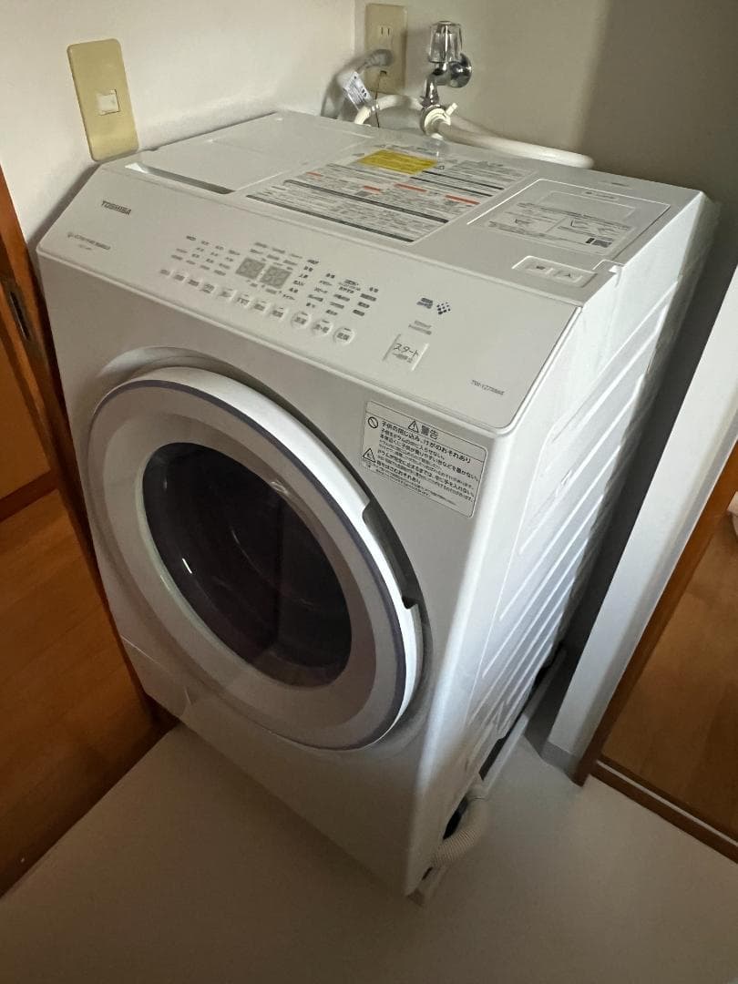 TOSHIBA 東芝ドラム式洗濯乾燥機 TW-127XM4L(W)