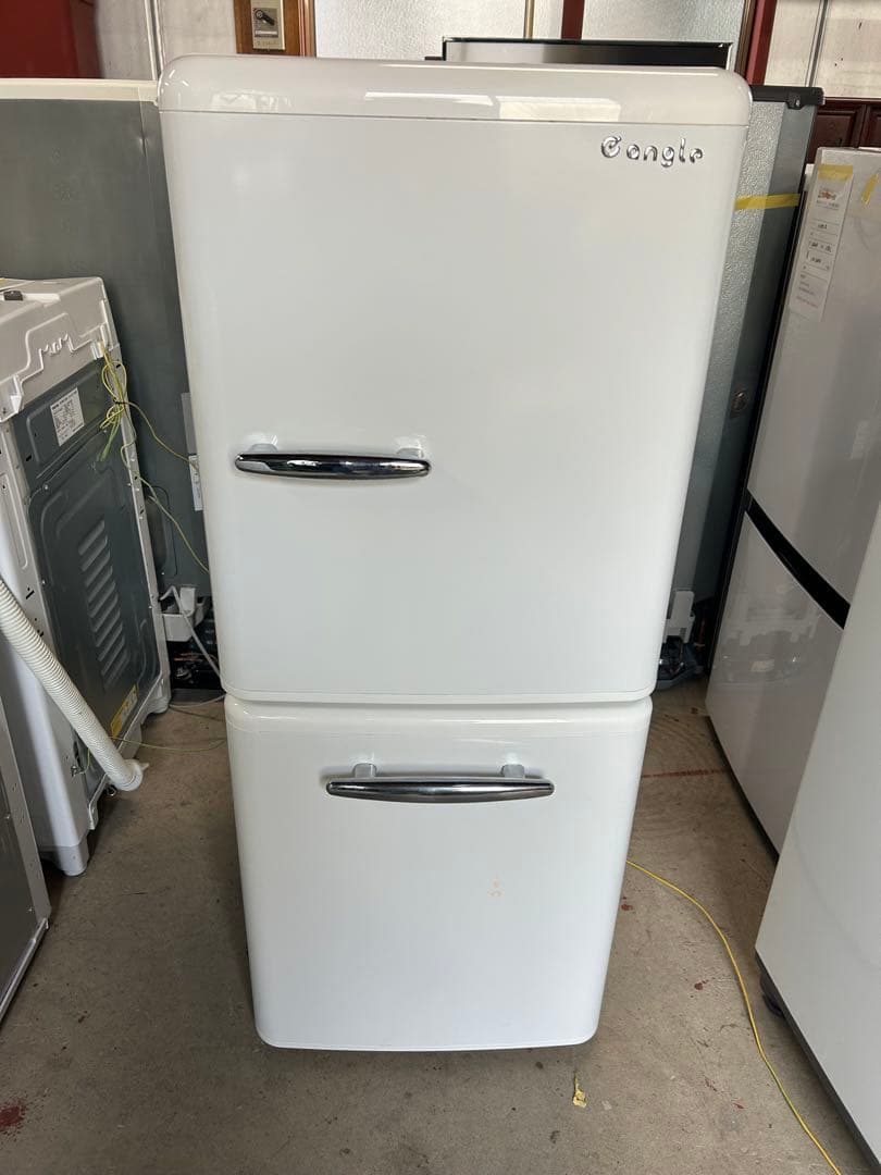 【中古・送料込】e angle冷蔵庫 ANG-RE151-A1 2020年製