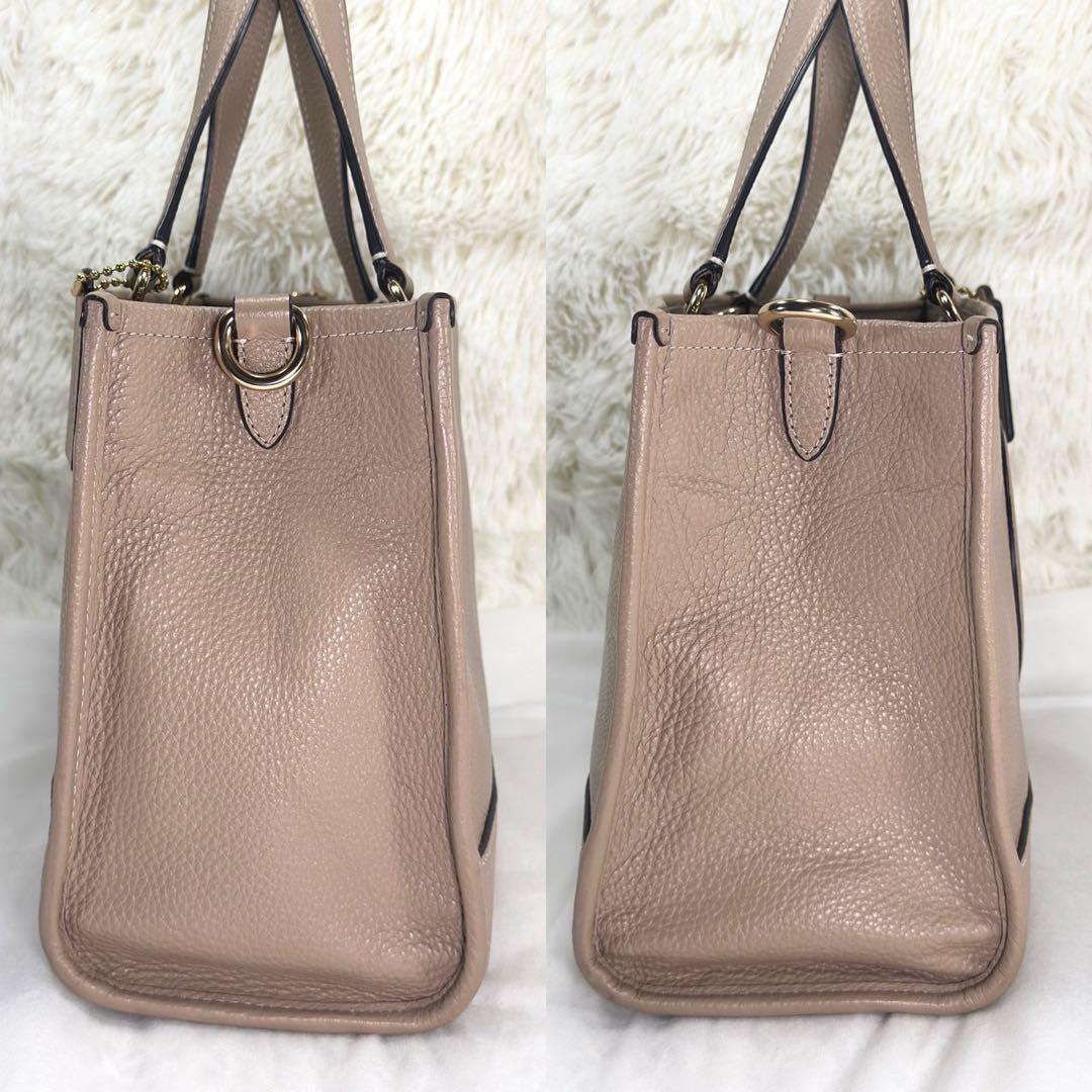 【極美品】コーチ 2004 デンプシー キャリーオール トートバッグ ベージュ