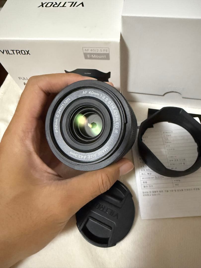 VILTROX AF 40mm F2.5 E-Mount レンズ