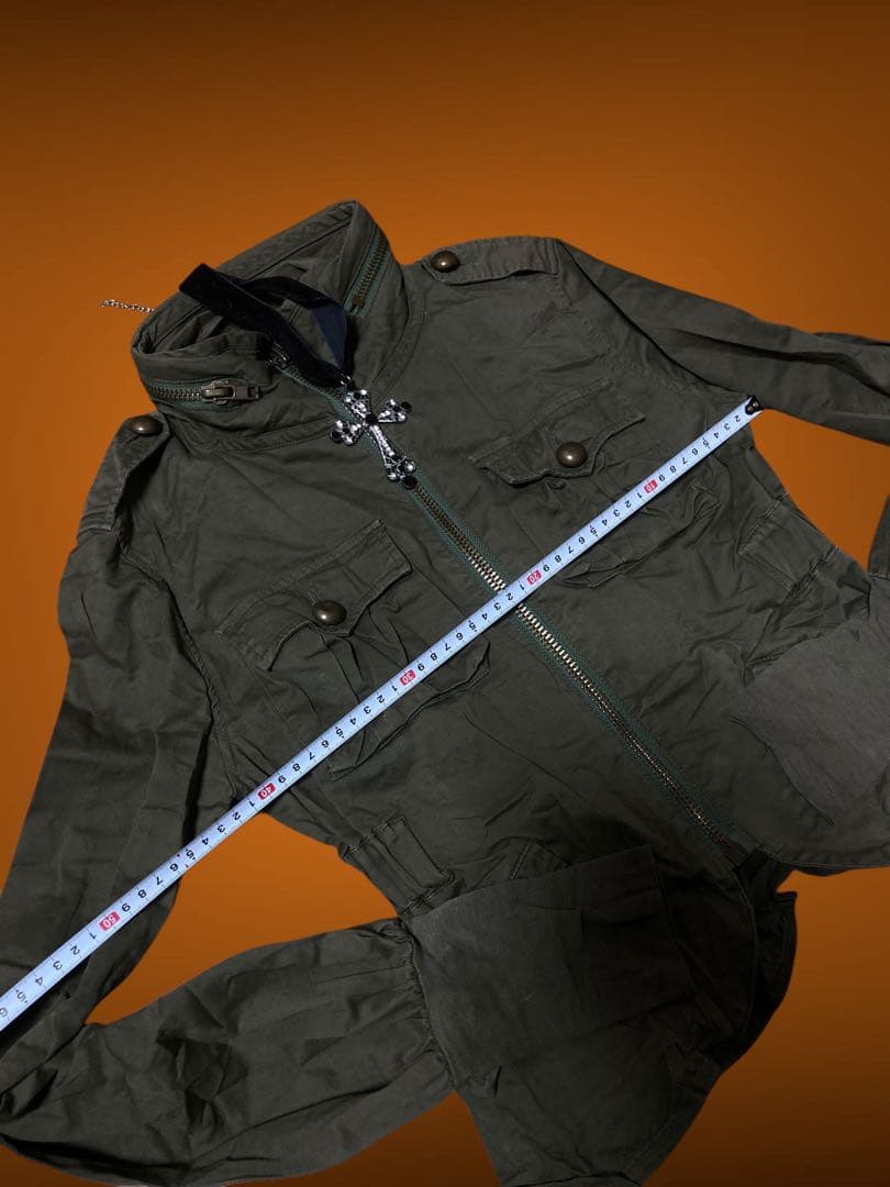 00s当時物ミリタリーy2k平成ギャルカーキフェアリーグランジロックNANA古着