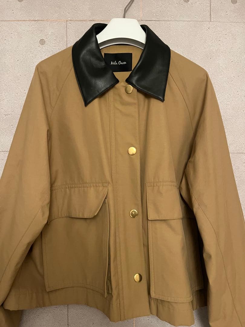 【Mila Owen】ショート丈 ハンティングジャケット