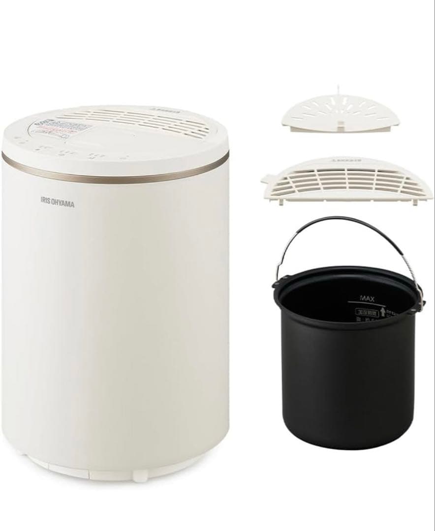 アイリスオーヤマ加湿器 スチーム式　AHM-MHU40A-W