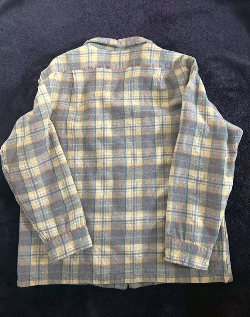 USA製 70s ペンドルトン　ウールシャツ　ボードシャツ 古着