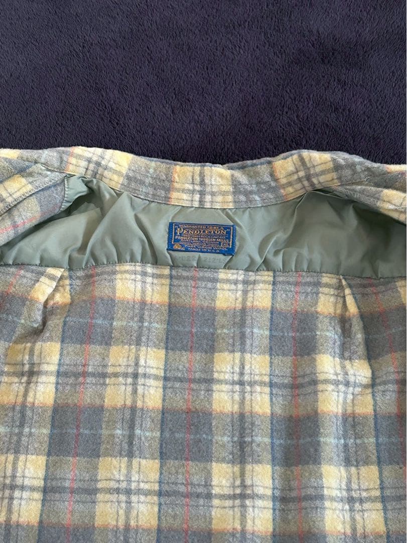 USA製 70s ペンドルトン　ウールシャツ　ボードシャツ 古着