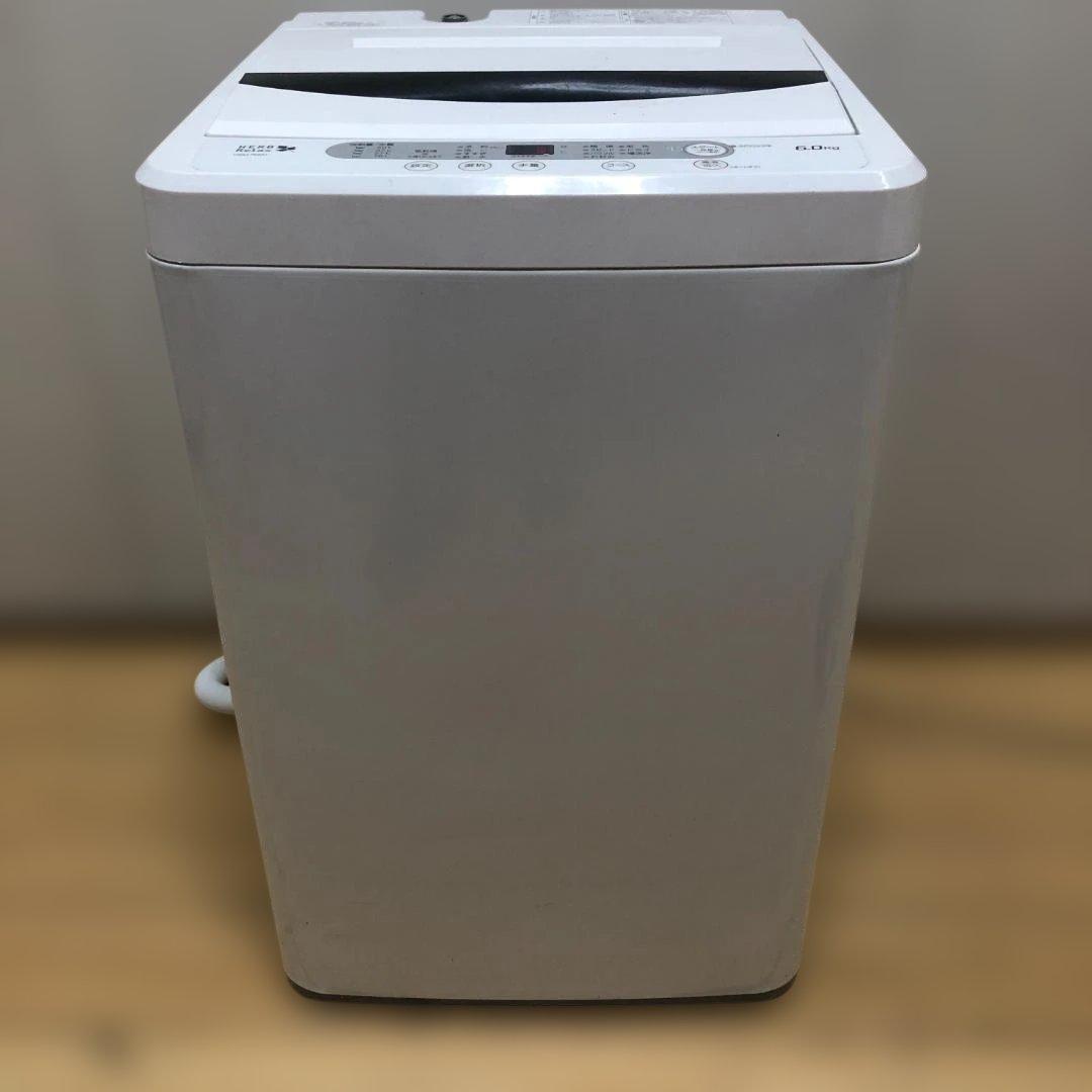 送料無料 ヤマダ 6.0kg 全自動洗濯機 【YWM-T60A1】 250727