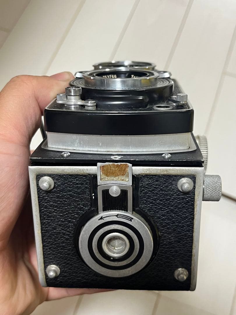 Rolleiflex 二眼レフカメラ Tessar1:3,5 f=75 ジャンク