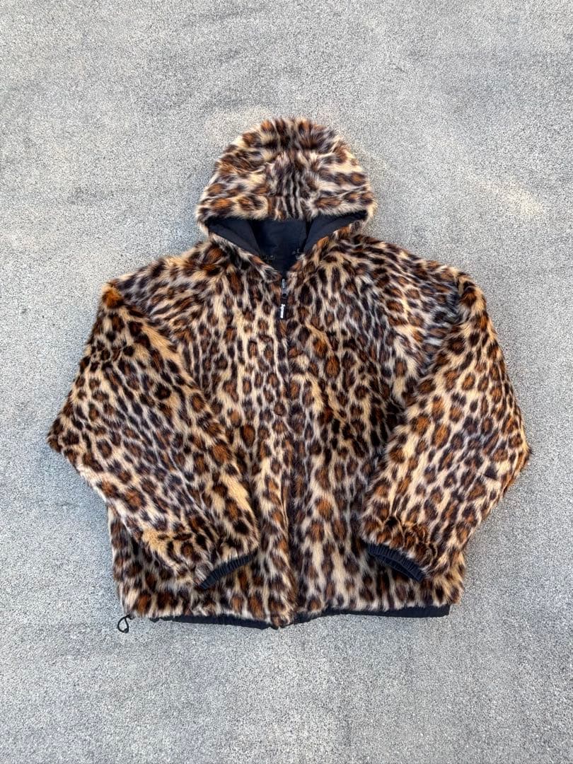 ジャケット・アウター Supreme faux fur reversible jacket M