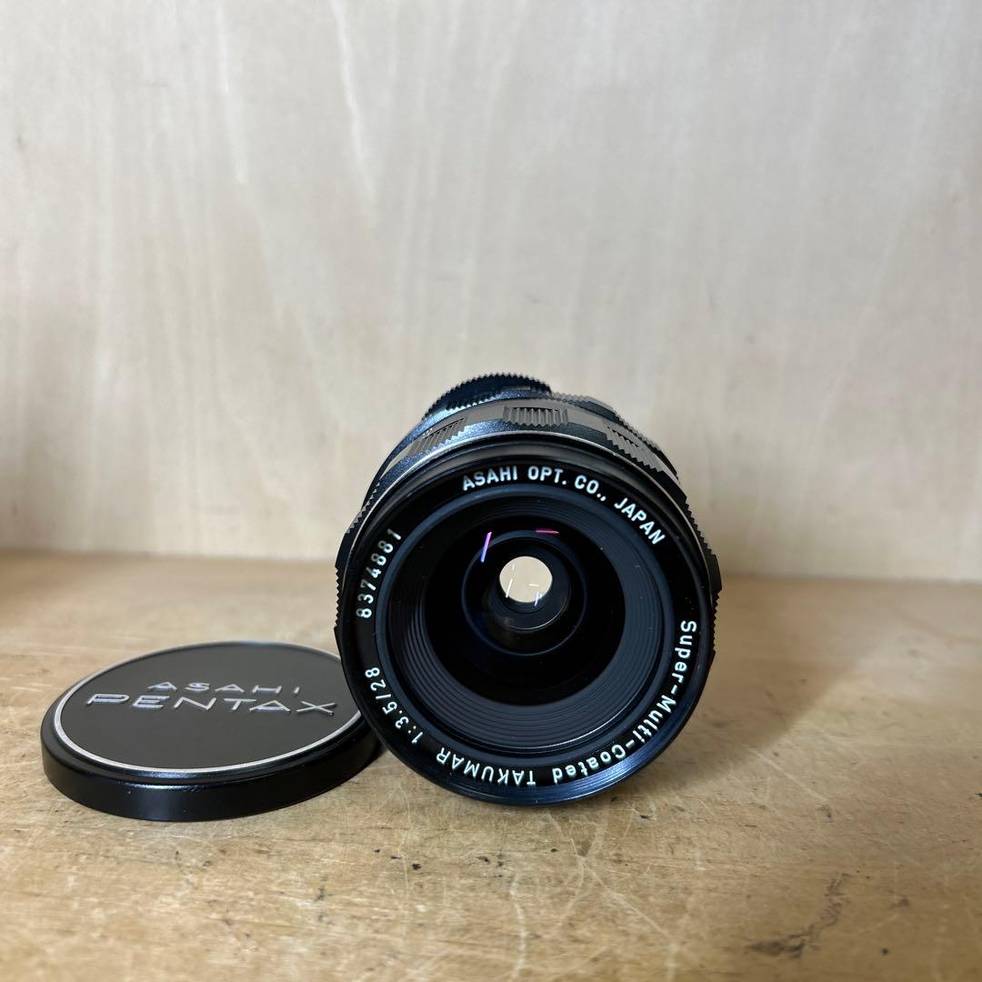 Pentax SL+S.M.C Takumar 28mm f3.5 完動極美品