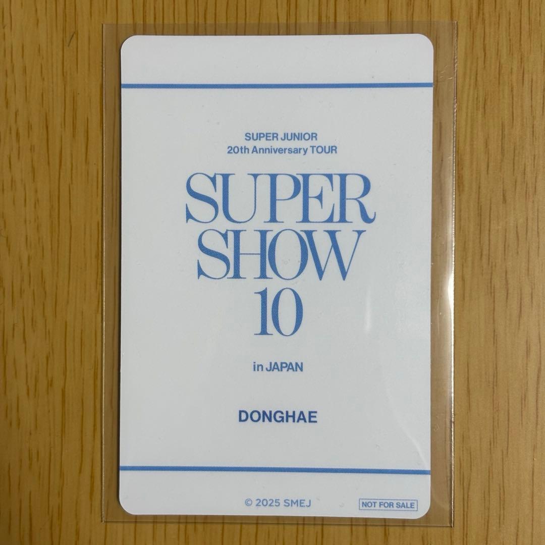 SUPER JUNIOR ドンへ トレカ スパショ10