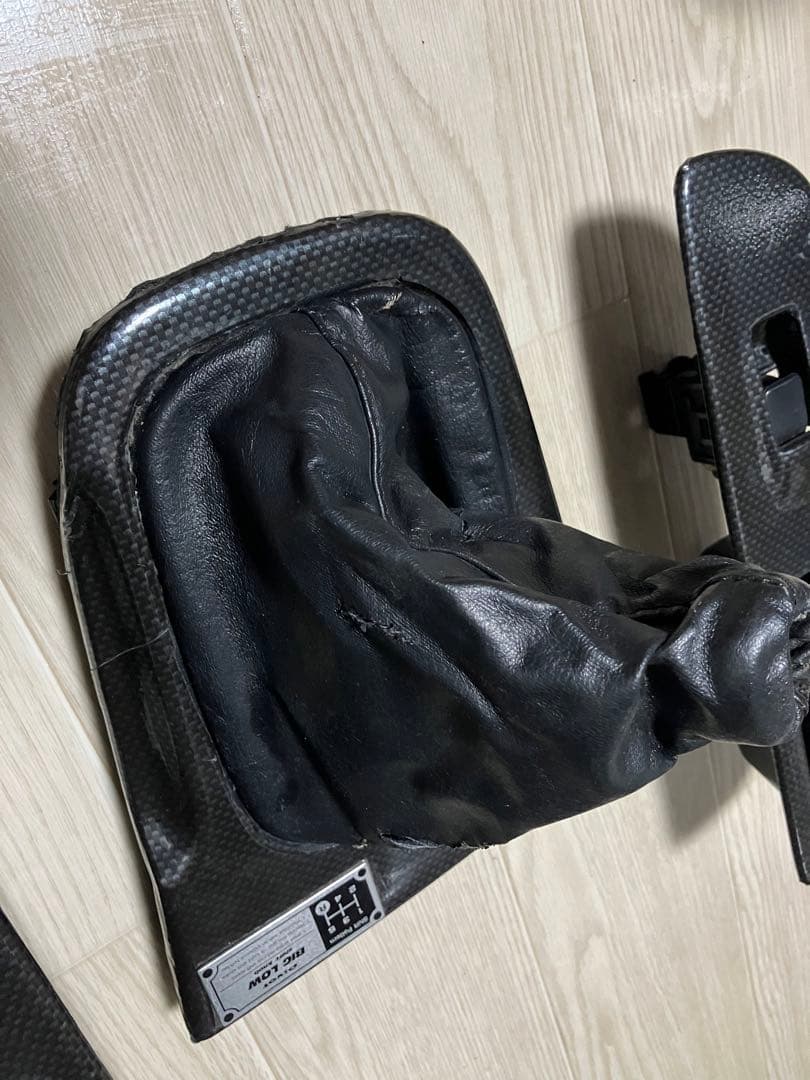 シルビア　s14 カーボン調 シフトブーツ ドアハンドルセット