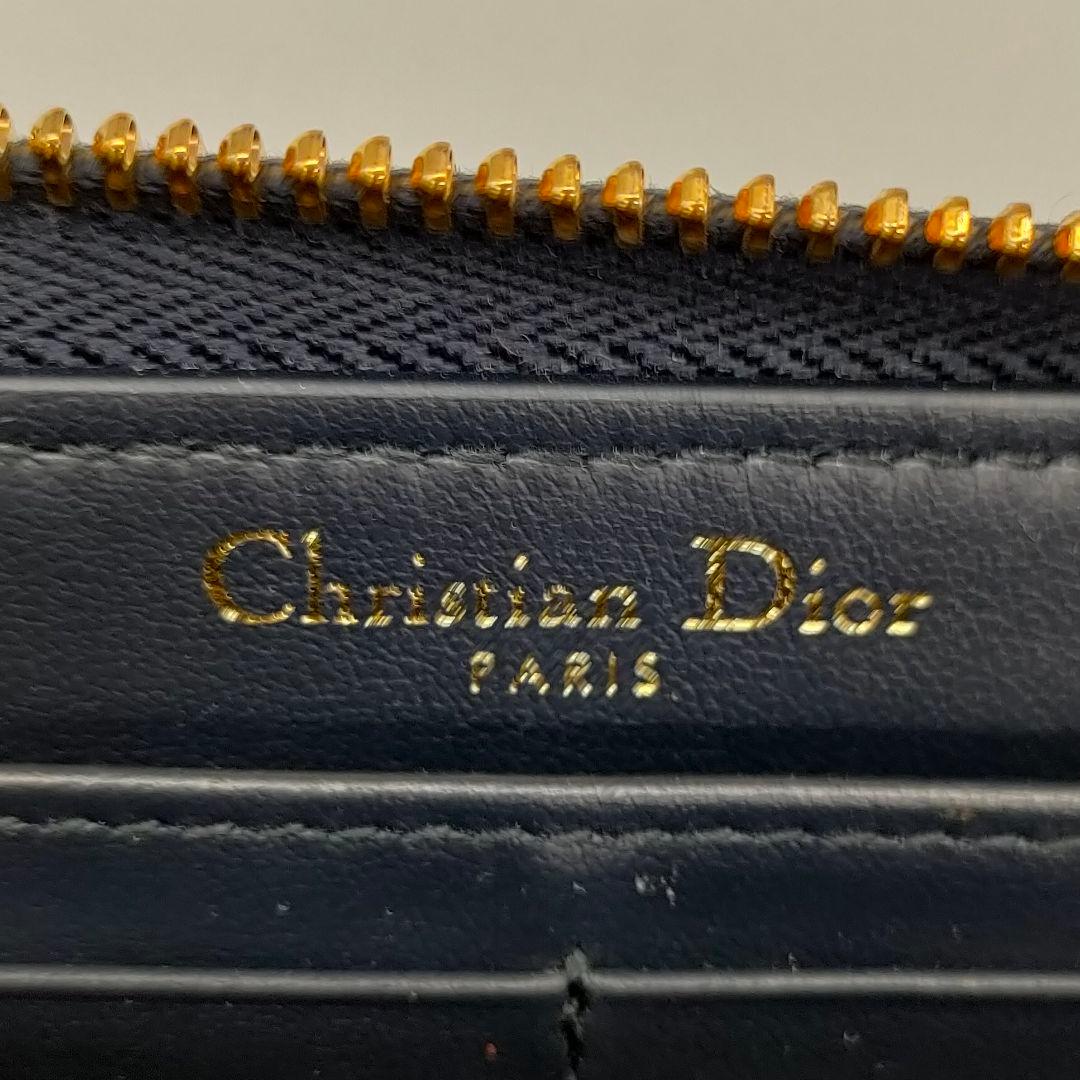 【新品未使用・現行品】ディオール オブリーク ラウンドジッピーウォレット 長財布