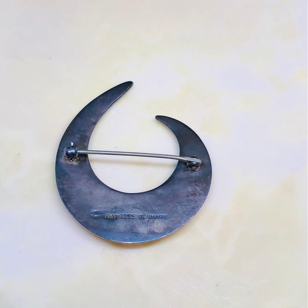 DANMARK ✳︎北欧ヴィンテージ シルバーブローチ