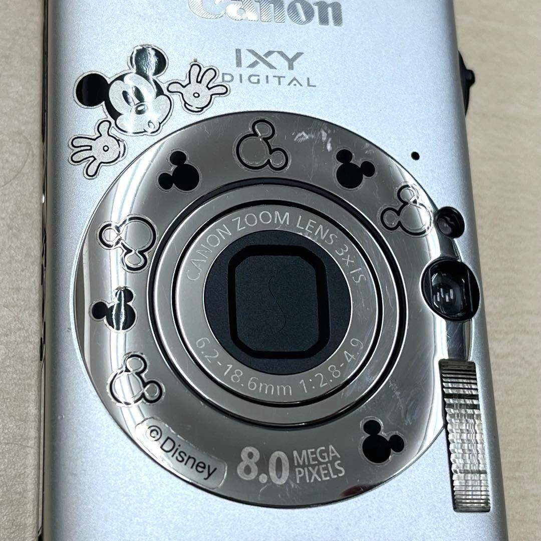 【T】Canon デジカメ IXY DIGITAL 20IS ディズニーコラボ