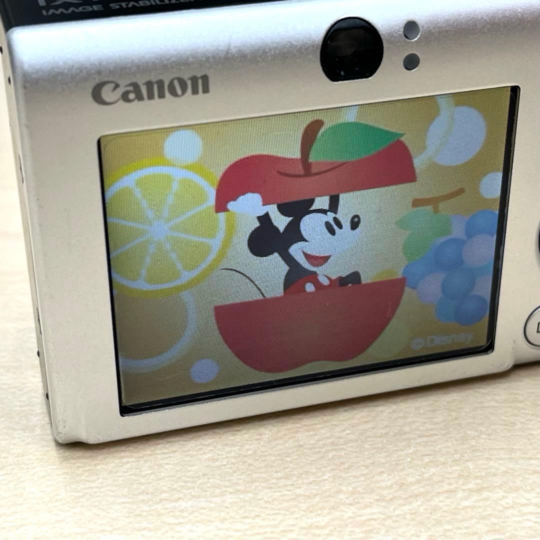 【T】Canon デジカメ IXY DIGITAL 20IS ディズニーコラボ