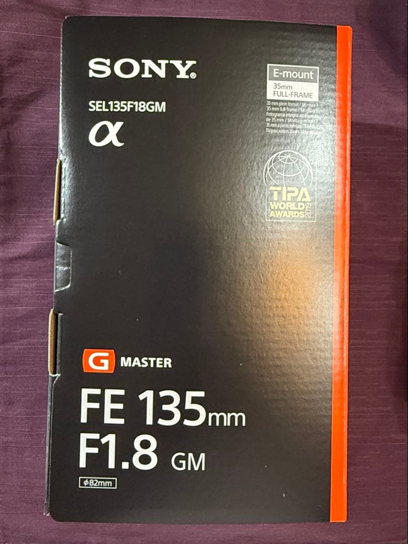 SONY FE 135mm F1.8 GM SEL135F18GM Eマウント