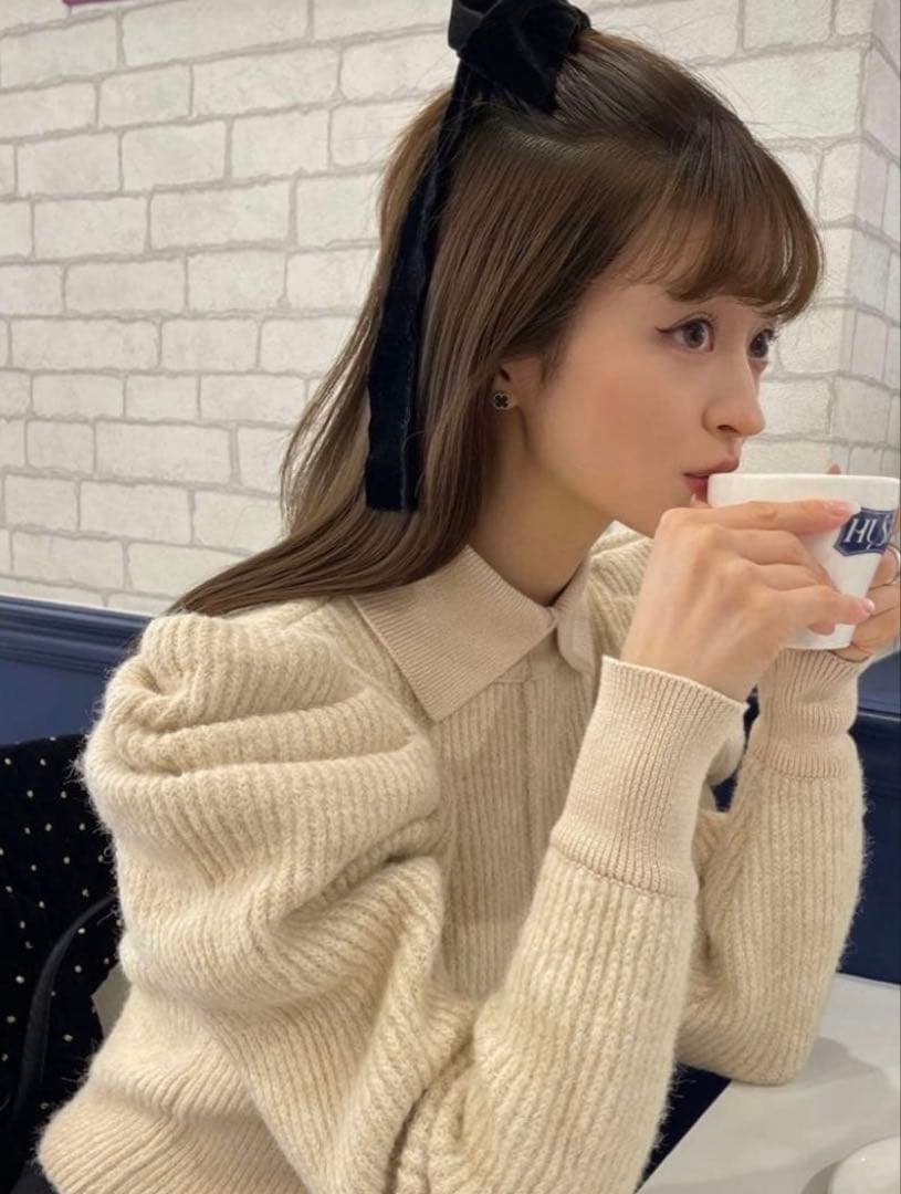 bibiy. PRIM CAT KNIT ニット　セーター　トップス