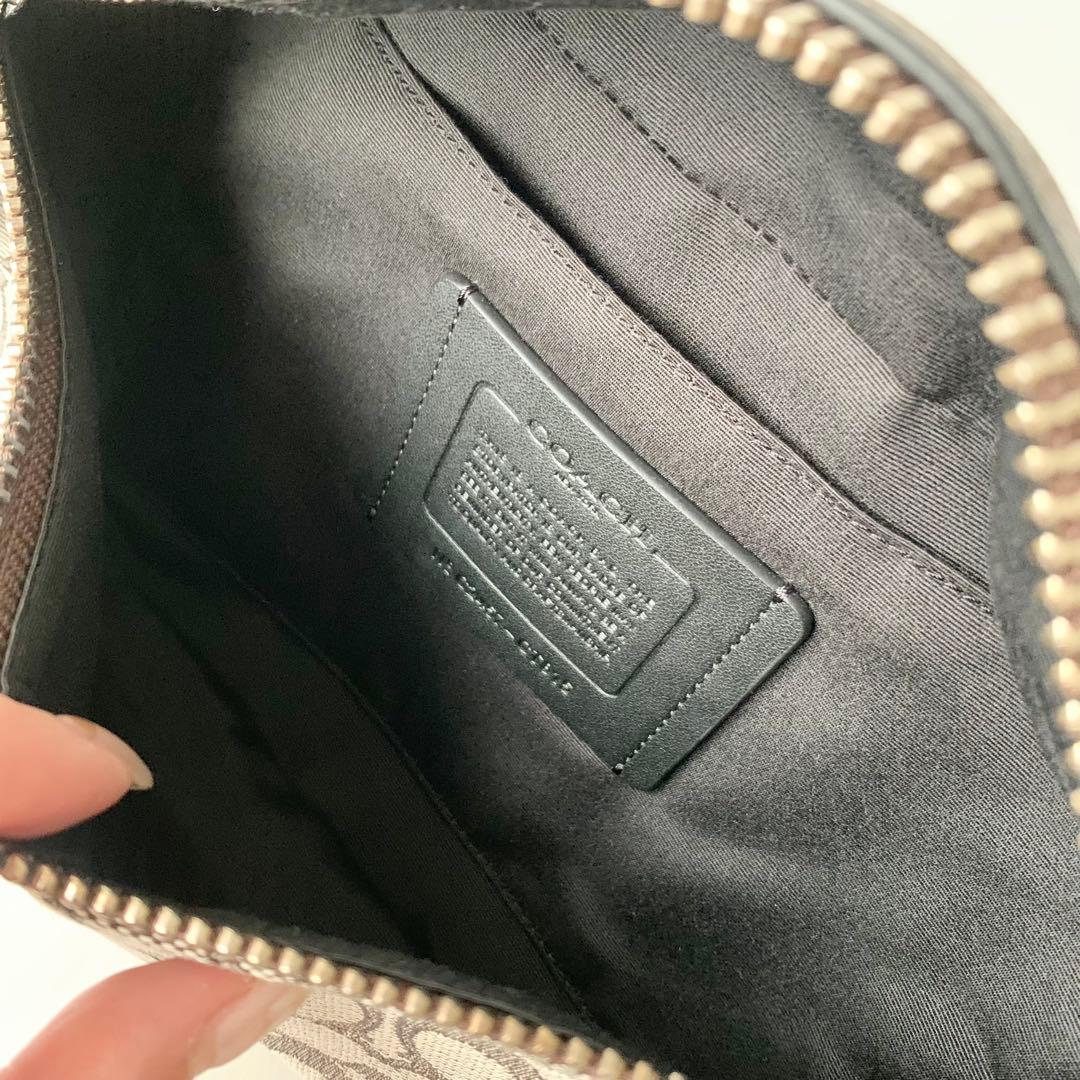 【COACH】コーチ　ワーレン　ベルトバッグ　ボディバッグ　シグネチャー　新品