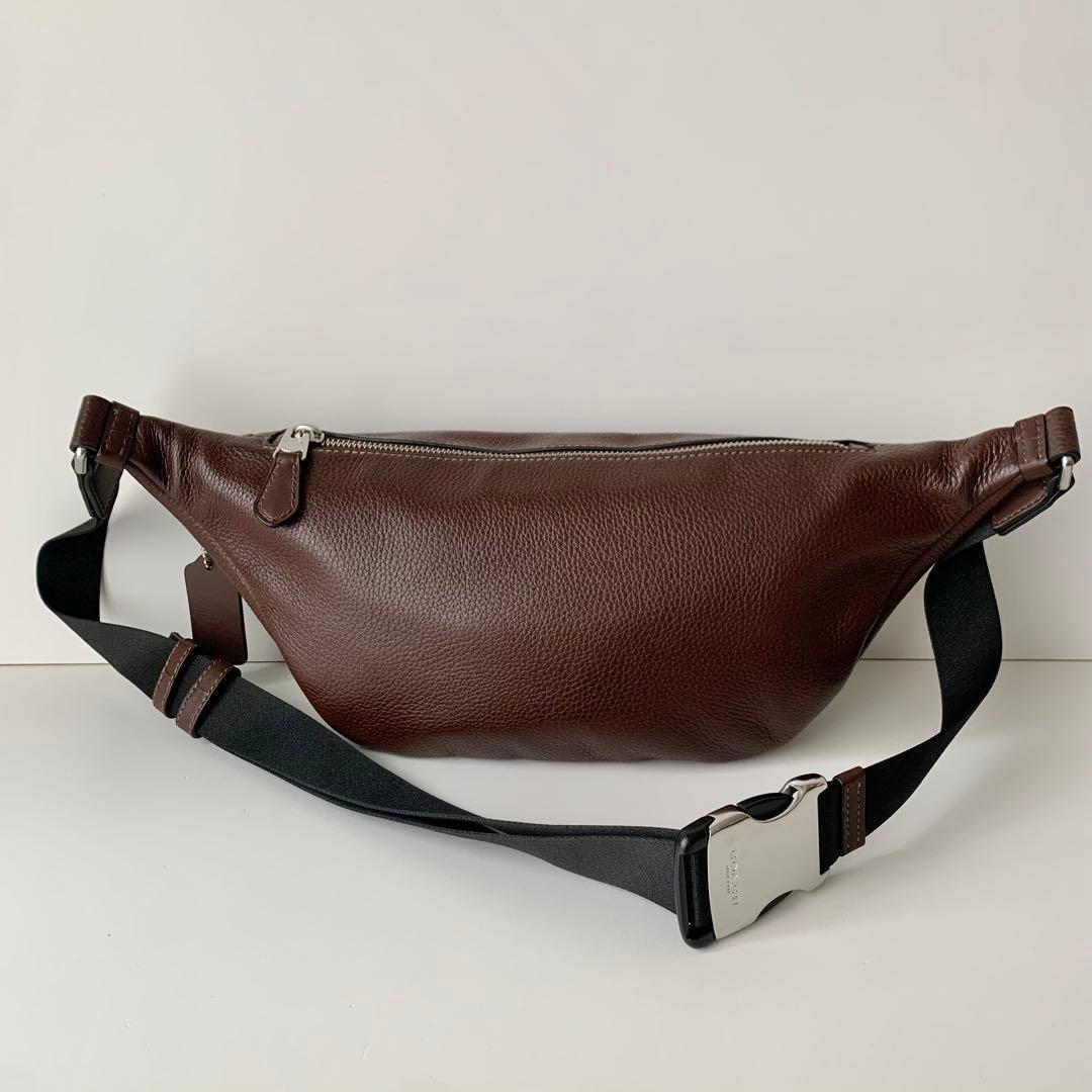 【COACH】コーチ　ワーレン　ベルトバッグ　ボディバッグ　シグネチャー　新品