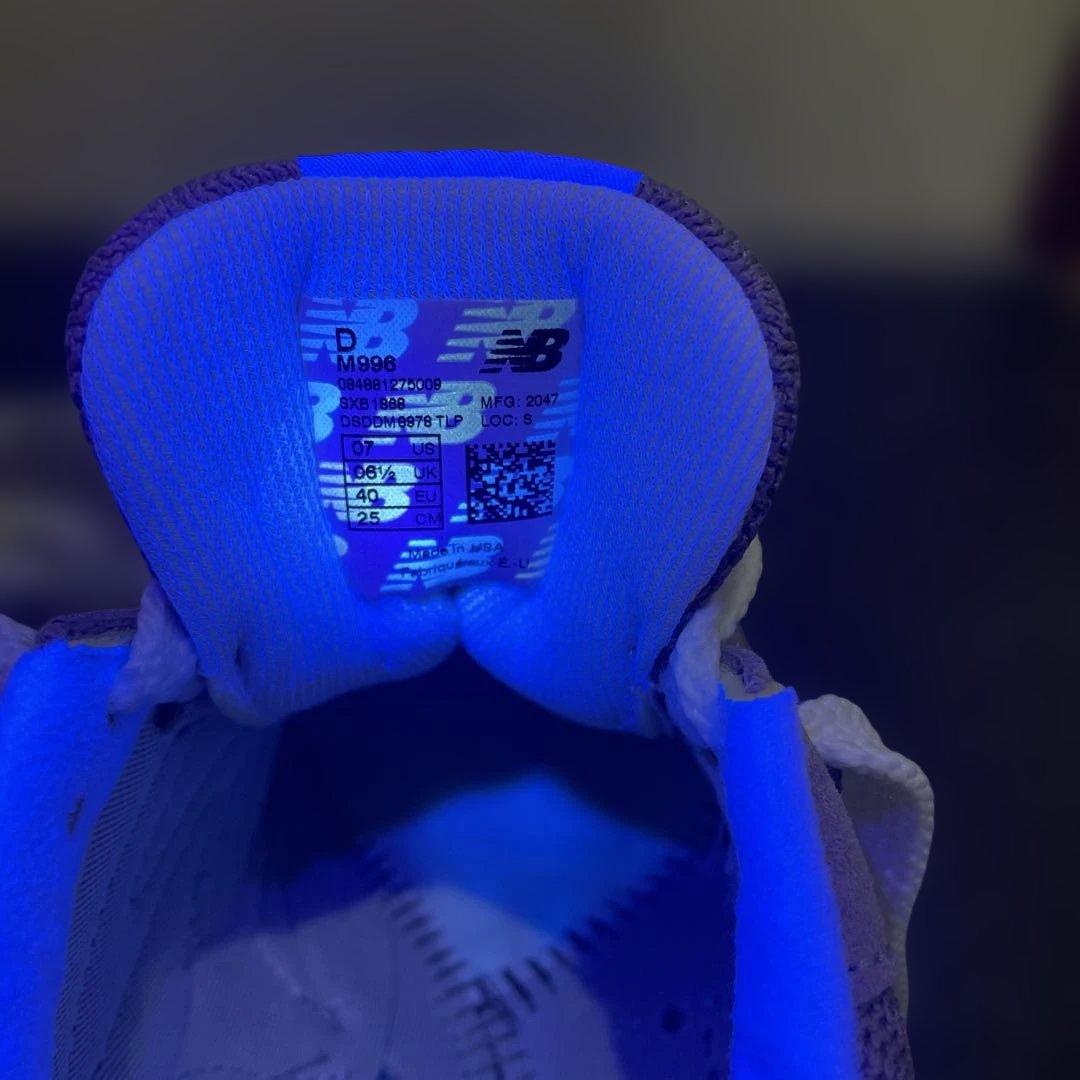 ニューバランス M996 25.0cm USA グレー