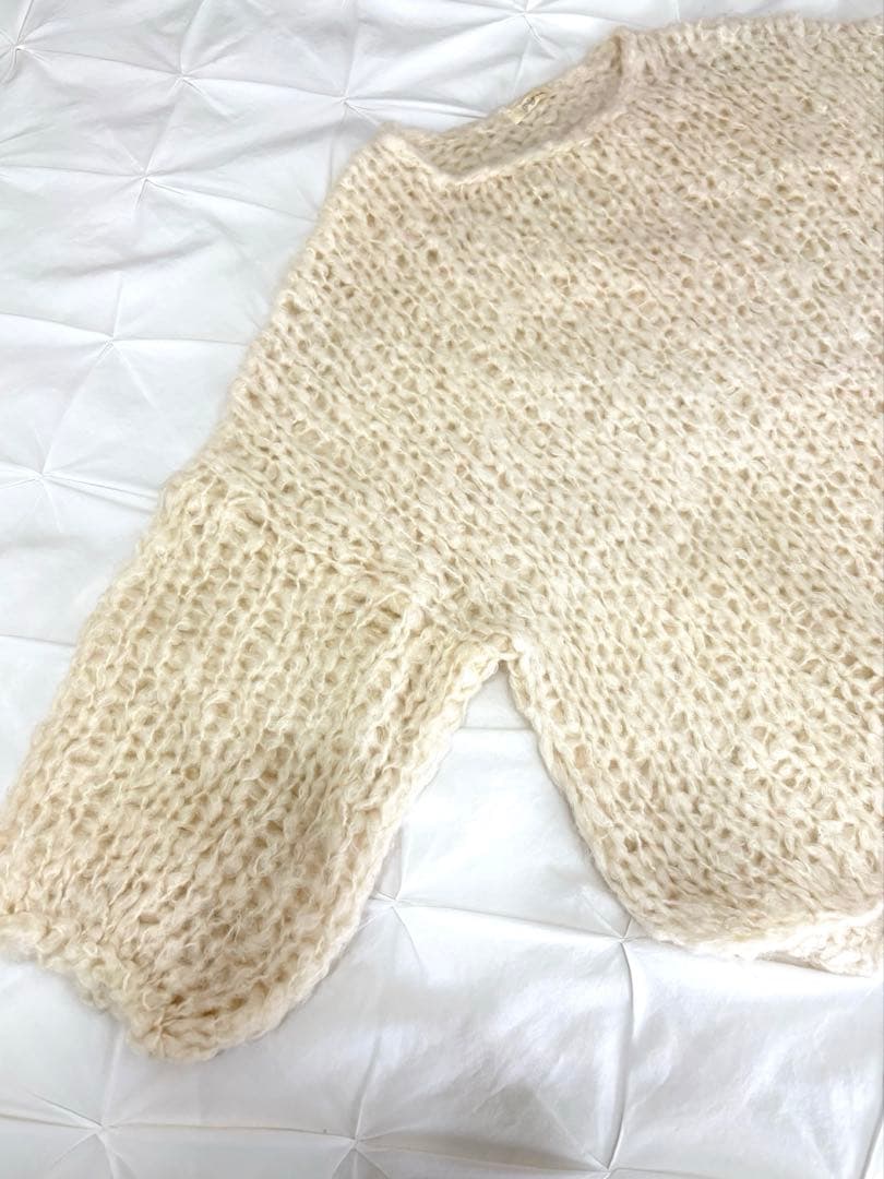 plage：HANDKNIT ジャンボタムニット プルオーバー