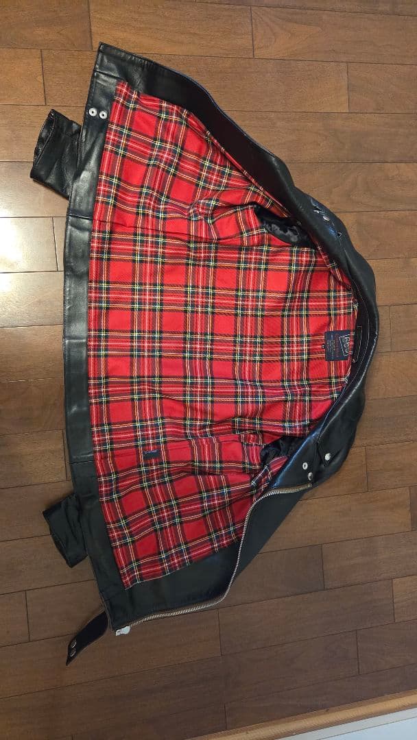 666 LJM-8 ウールシープスキン　ダブルライダースジャケット 40