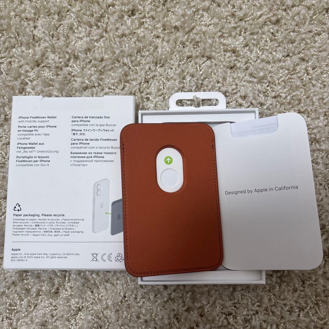 新品未使用 apple純正 カードケース
