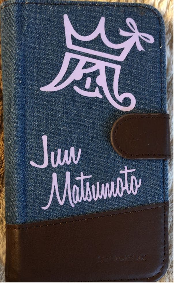 嵐 iPhoneケース 紫